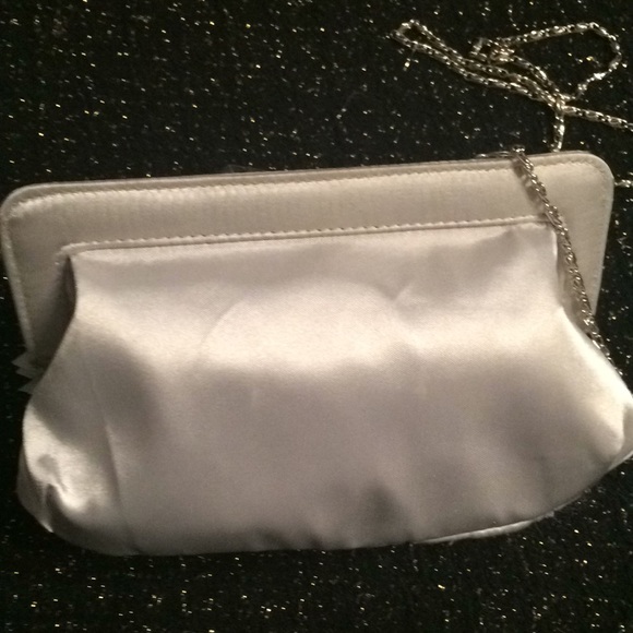 Charming Charlie silver special occasion bag. - Picture 4 of 6